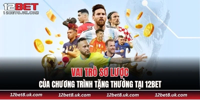 Vai trò sơ lược của chương trình tặng thưởng tại 12BET